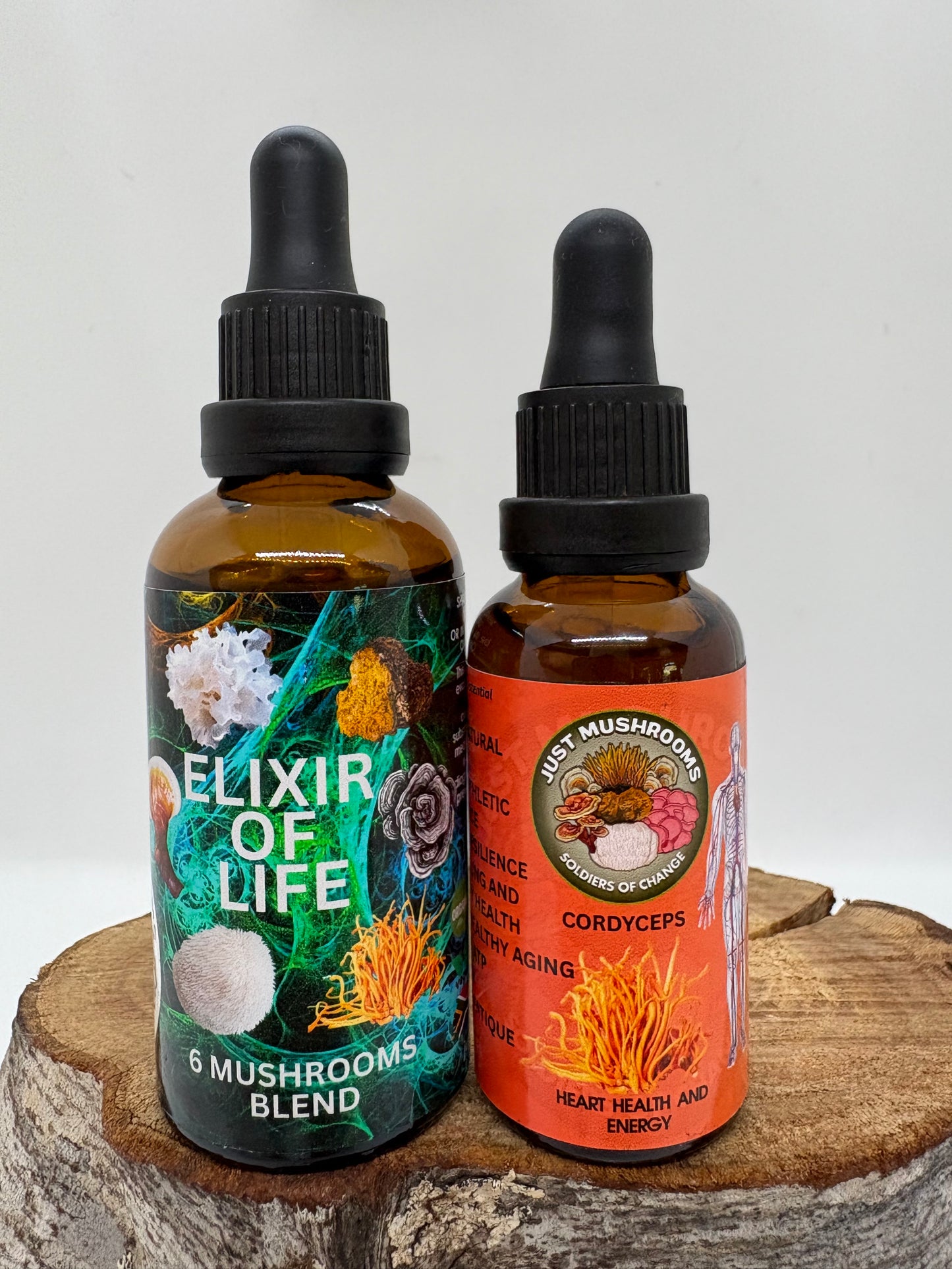 Cordyceps Mushroom Elixir Combo (50ml+30ml)