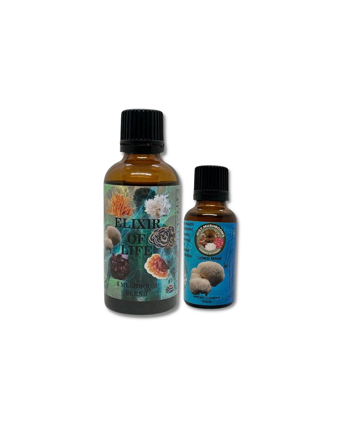 Lions Mane Mushroom Elixir Combo (50ml+30ml)