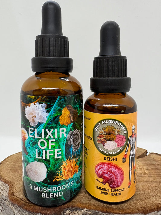 Reishi Mushroom Elixir Combo (50ml+30ml)
