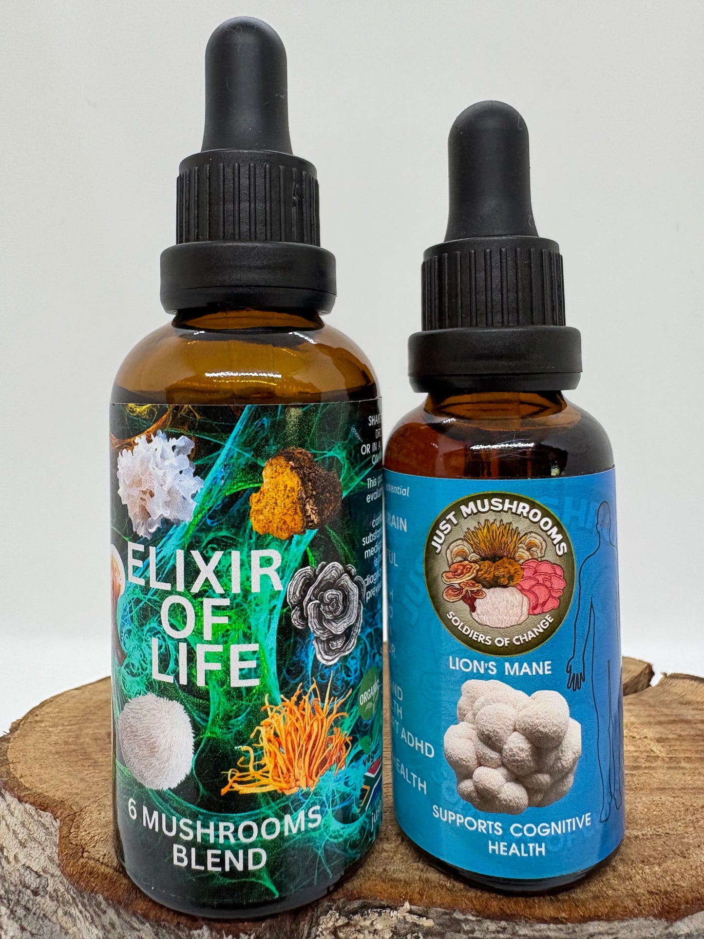 Lions Mane Mushroom Elixir Combo (50ml+30ml)